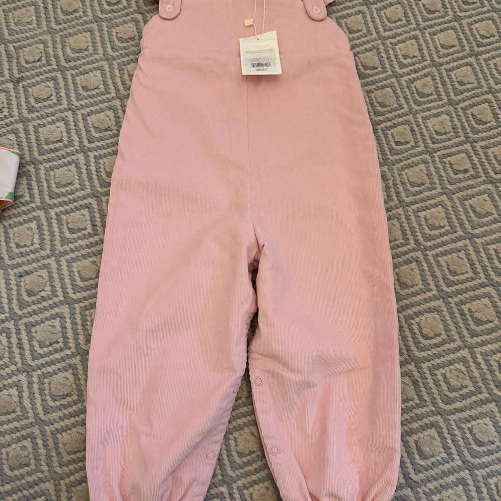 Pink Kids Overalls